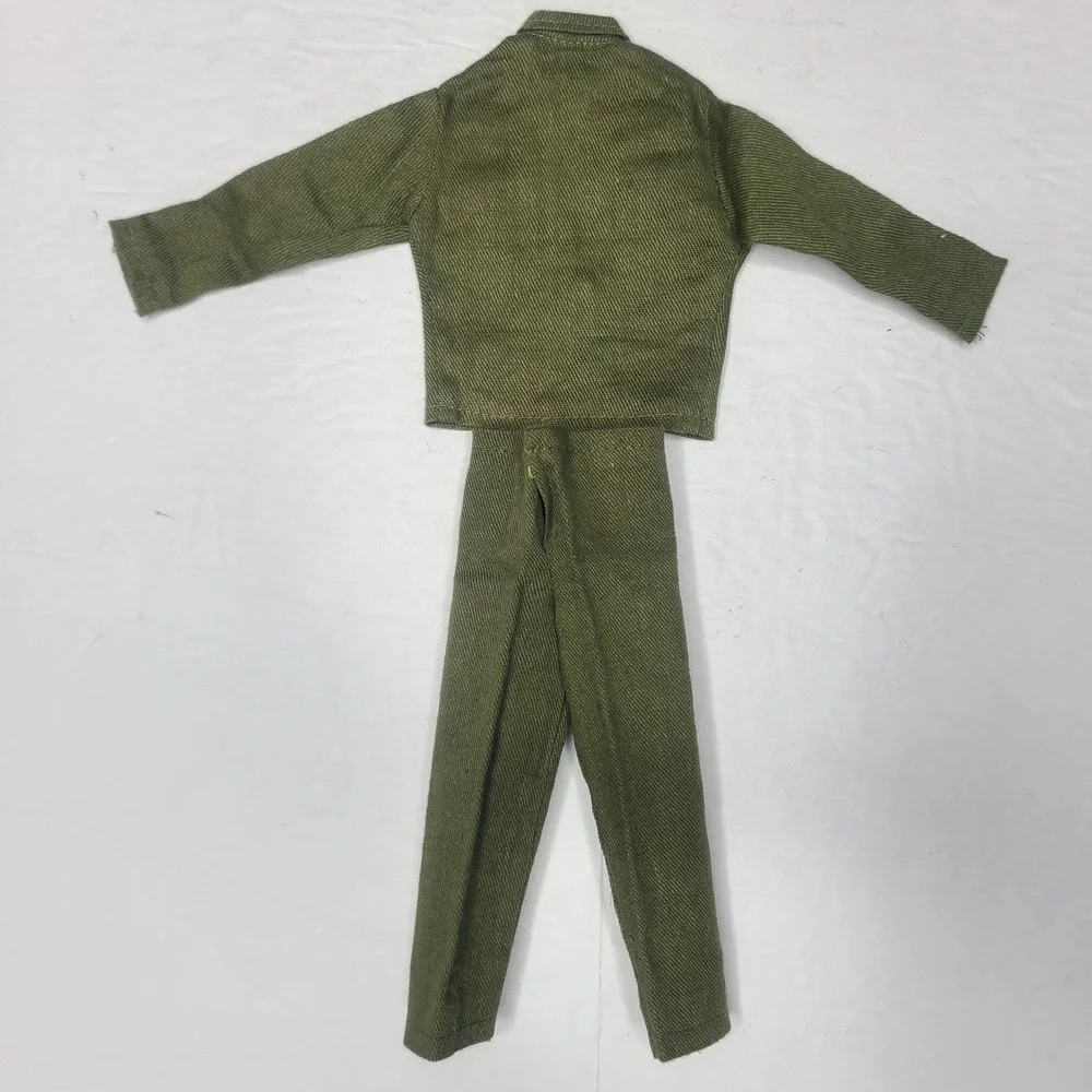 Vintage GI Joe Adventure Team Talking Commander Outfit Green Jacket Pants Hasbro